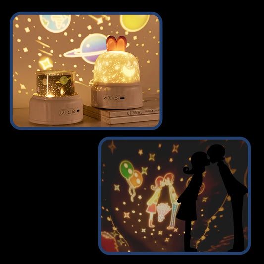 Bunny Starry Night Light Projector